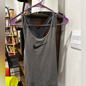 Gray Nike Pro Dry Fit Tank Top, size XS